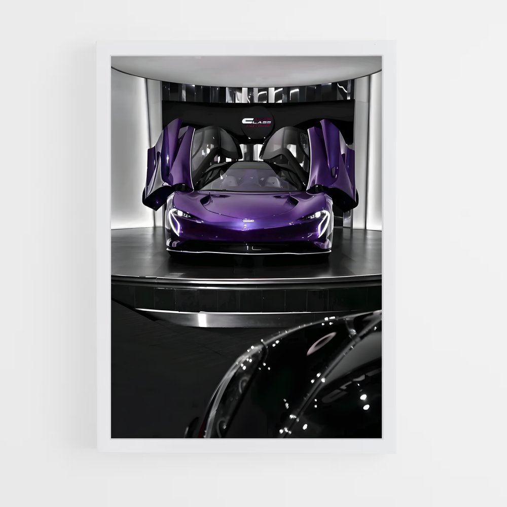 Poster magnifique Speedtail – affiche Mclaren (vue 3)