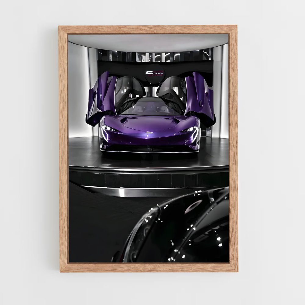 Poster magnifique Speedtail – affiche Mclaren (vue 4)