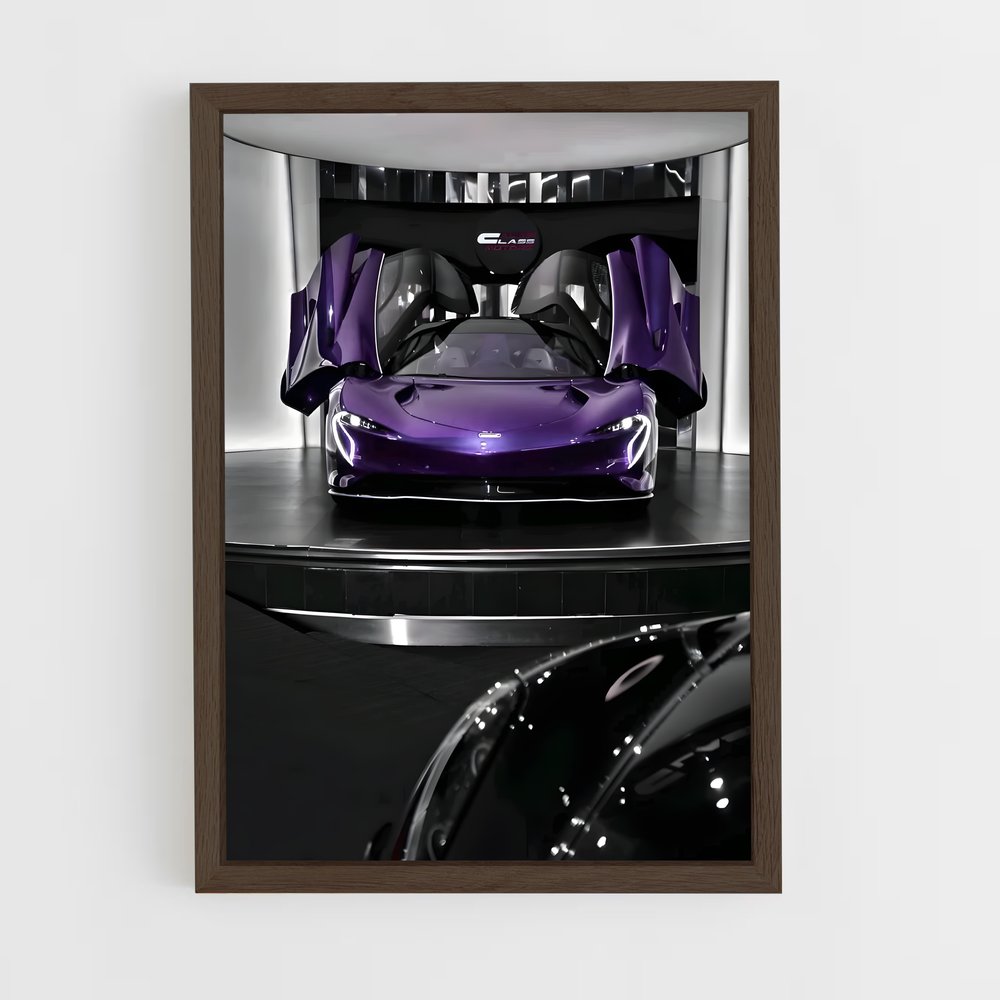 Poster magnifique Speedtail – affiche Mclaren (vue 5)