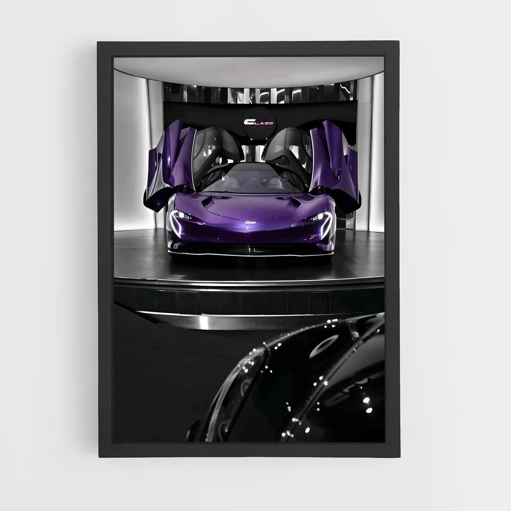 Poster magnifique Speedtail – affiche Mclaren (vue 2)