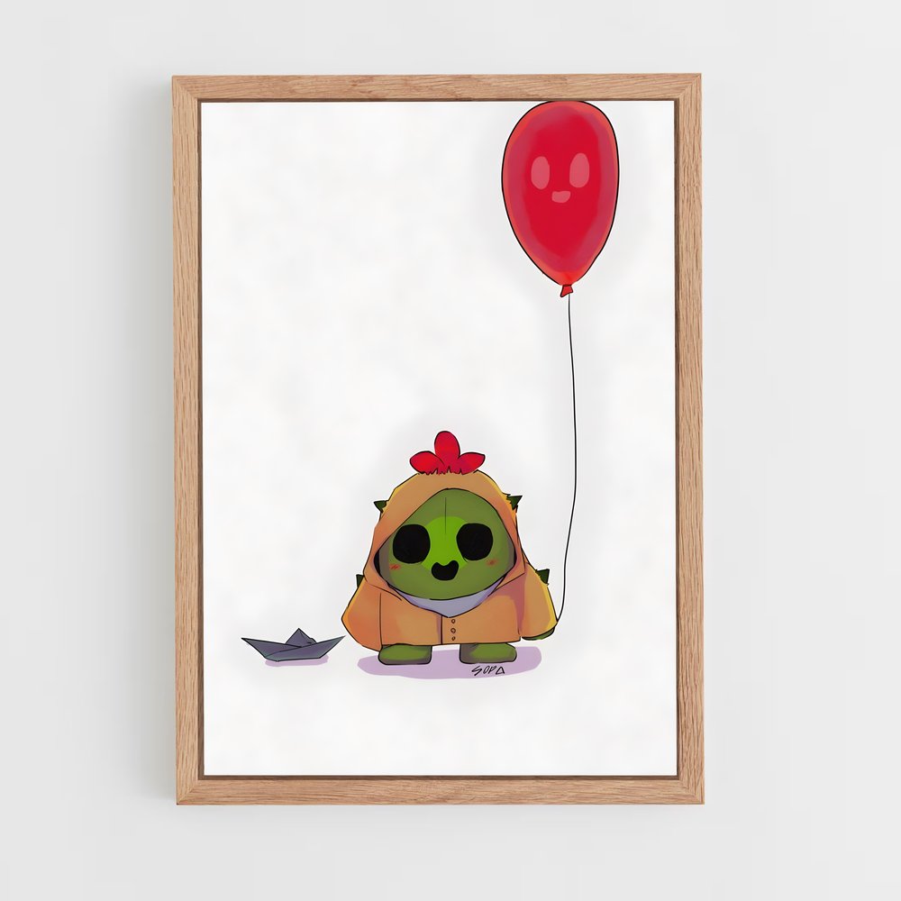 Poster Ballon de Spike – affiche Brawl Star (vue 4)