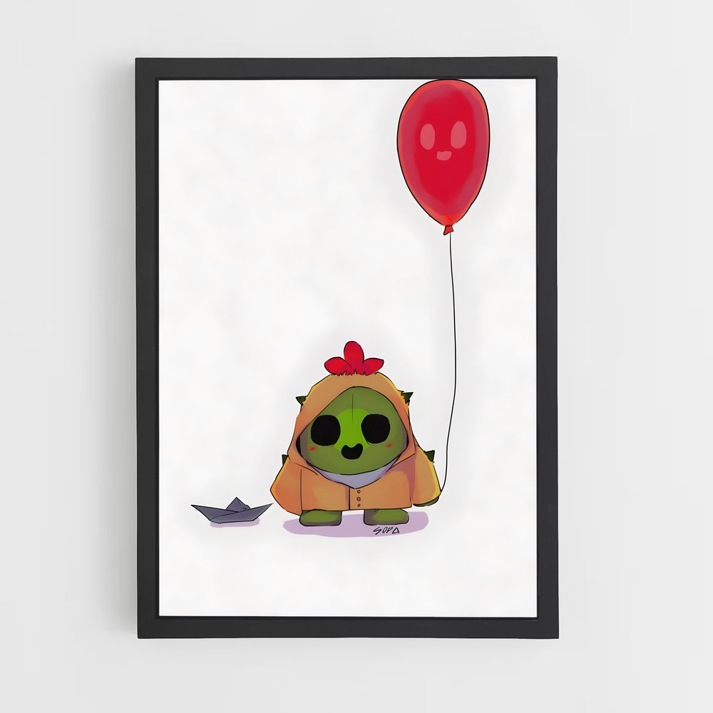 Poster Ballon de Spike – affiche Brawl Star (vue 2)