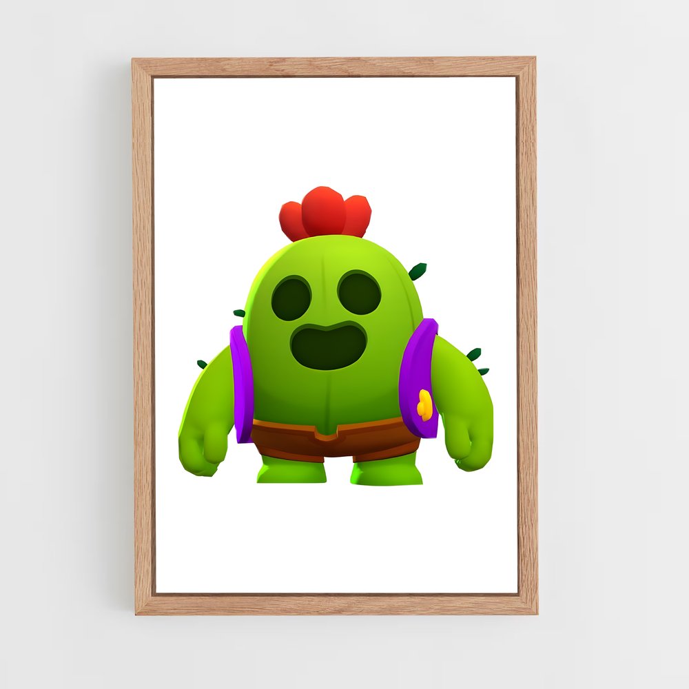 Poster Jouet Étoile – affiche Brawl Star (vue 4)