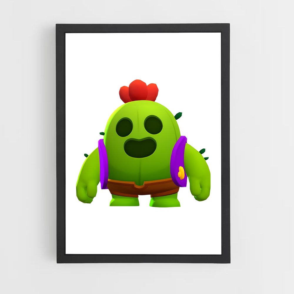 Poster Jouet Étoile – affiche Brawl Star (vue 2)