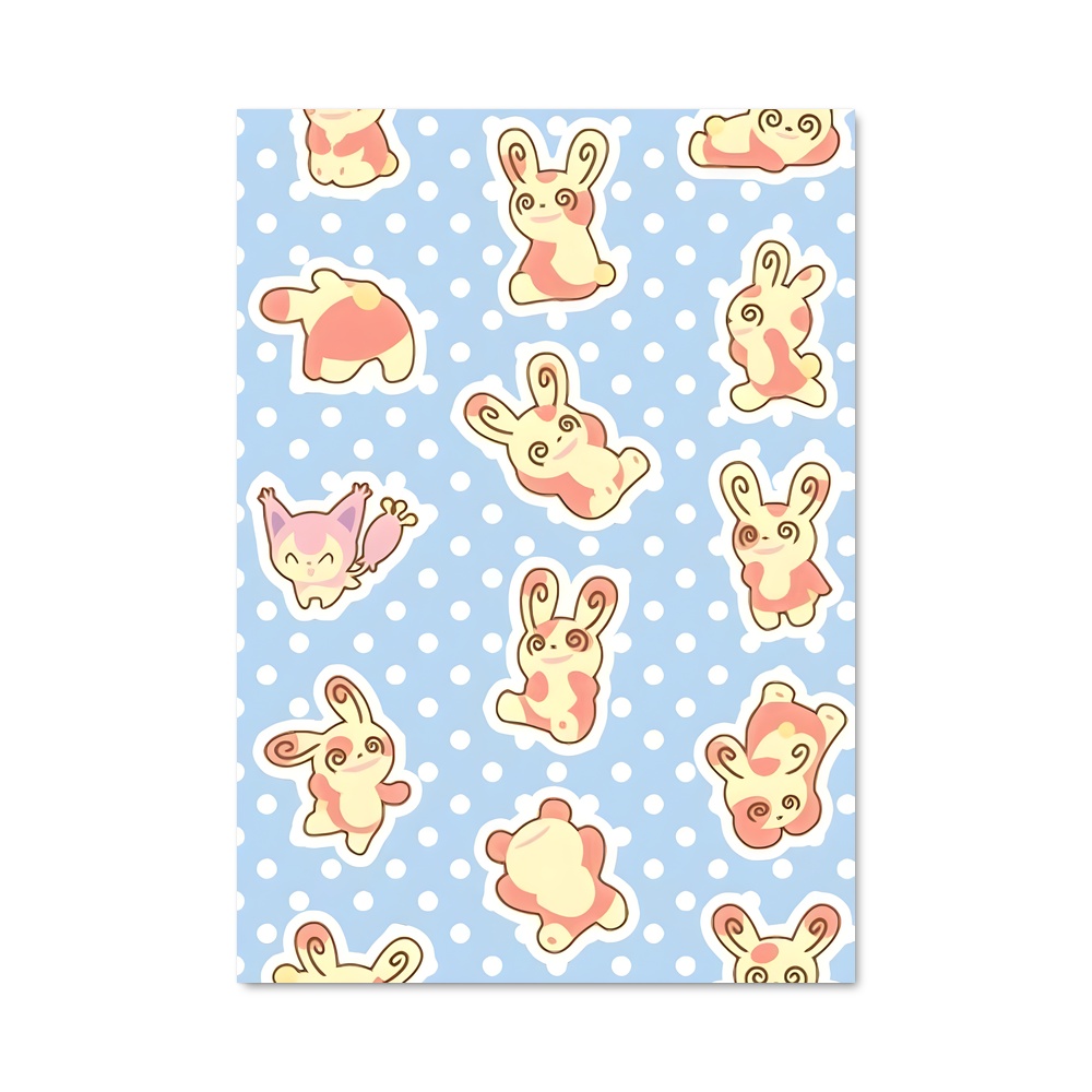 Poster Lapinou Chic – affiche Pokemon