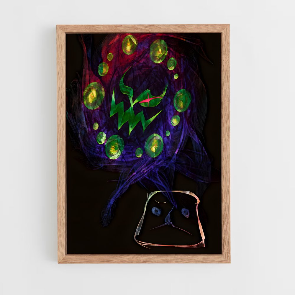 Poster Lumières Mystiques – affiche Pokemon (vue 4)