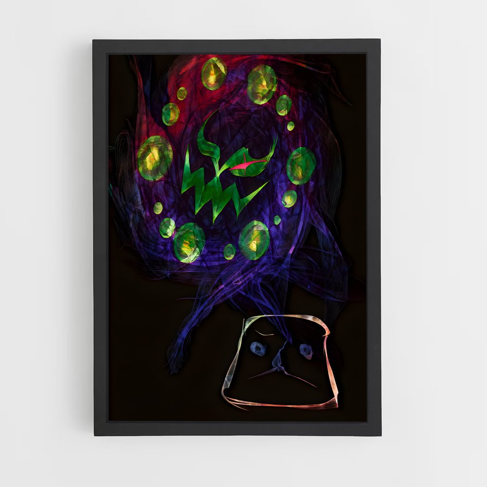 Poster Lumières Mystiques – affiche Pokemon (vue 2)