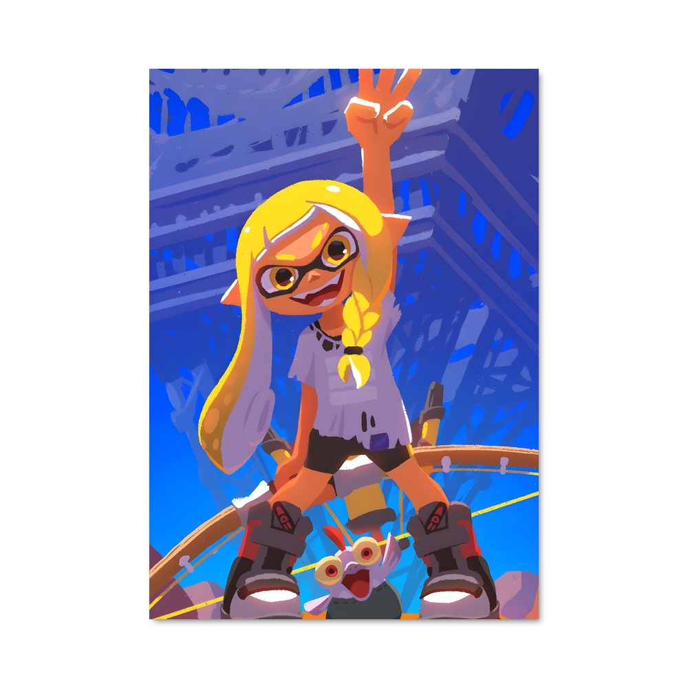 Poster Splatoon L'univers