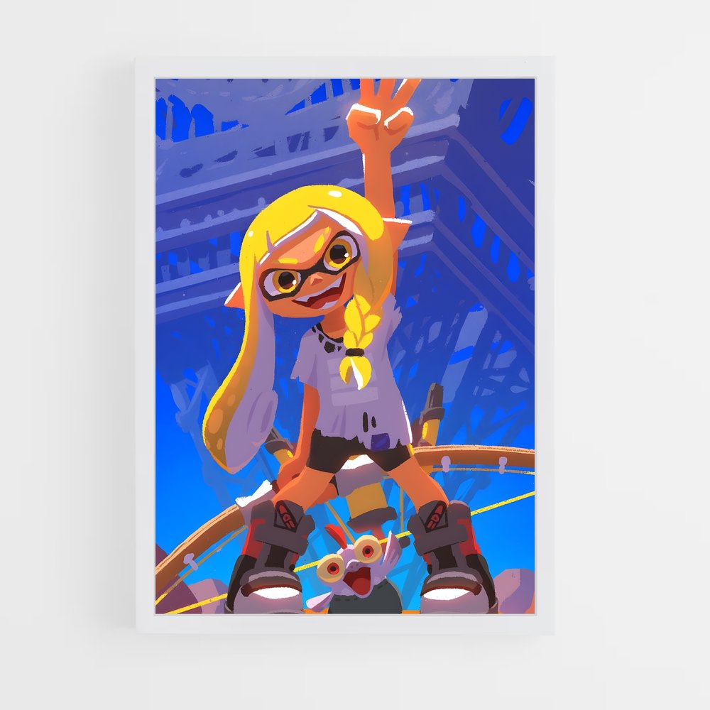 Poster Splatoon L'univers (vue 3)