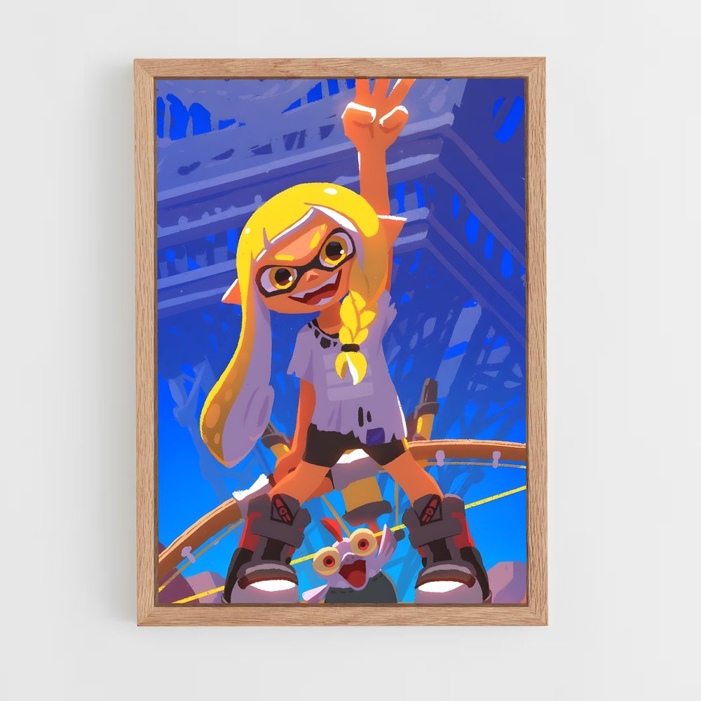 Poster Splatoon L'univers (vue 4)