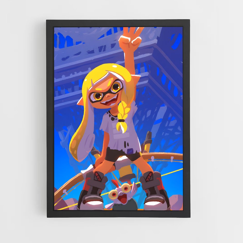 Poster Splatoon L'univers (vue 2)