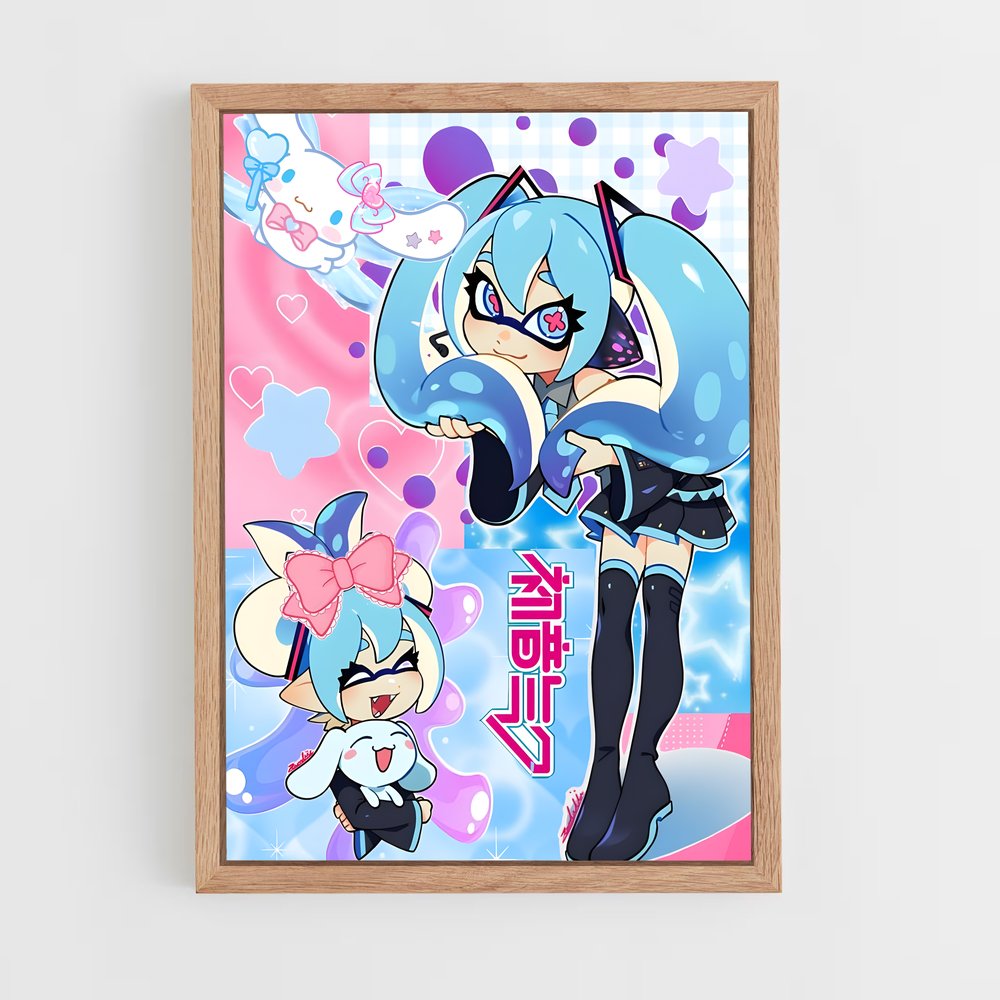 Poster Inked Adventure – affiche Splatoon (vue 4)