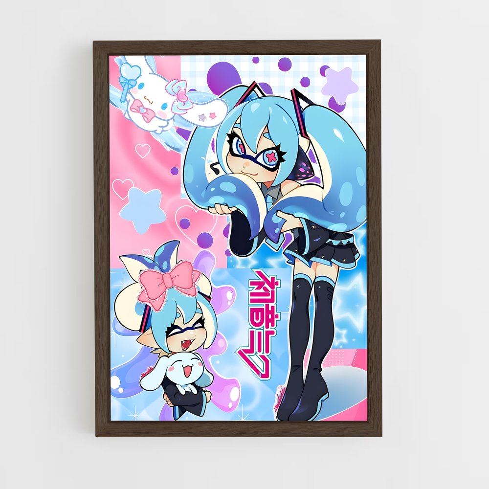 Poster Inked Adventure – affiche Splatoon (vue 5)