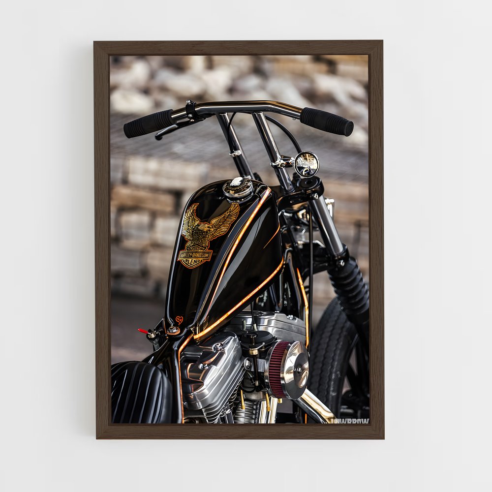 Poster Moto Urbain – affiche Harley-Davidson (vue 5)
