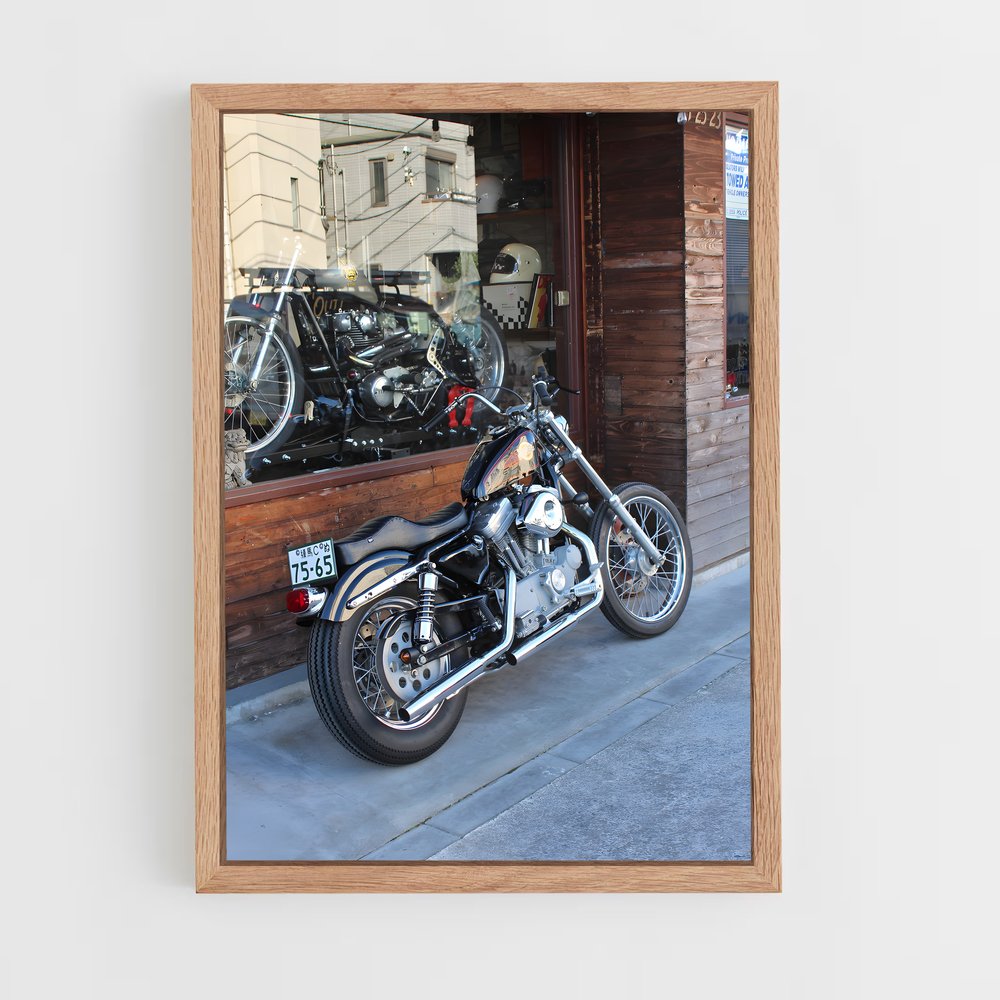 Poster Ride & Shop – affiche Harley-Davidson (vue 4)