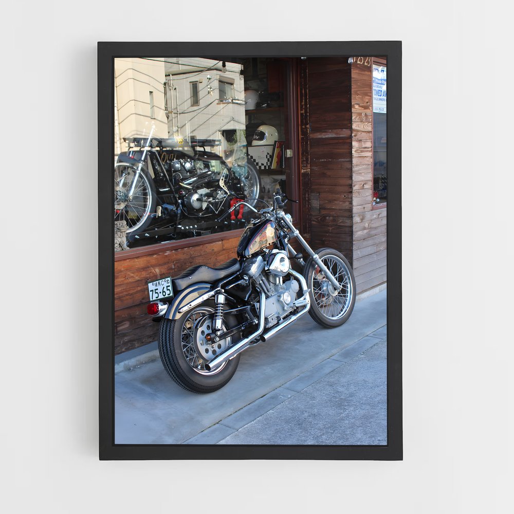 Poster Ride & Shop – affiche Harley-Davidson (vue 2)