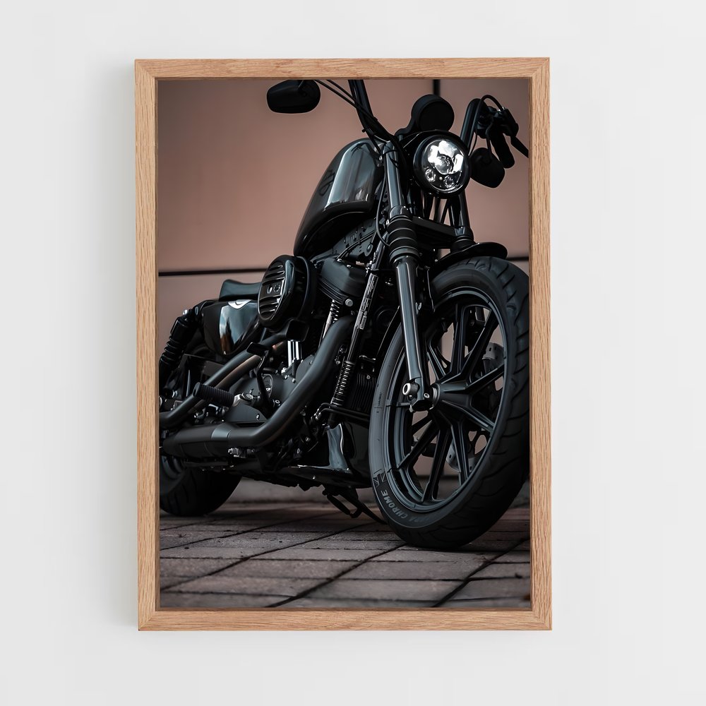 Poster Roadster Noir – affiche Harley-Davidson (vue 4)