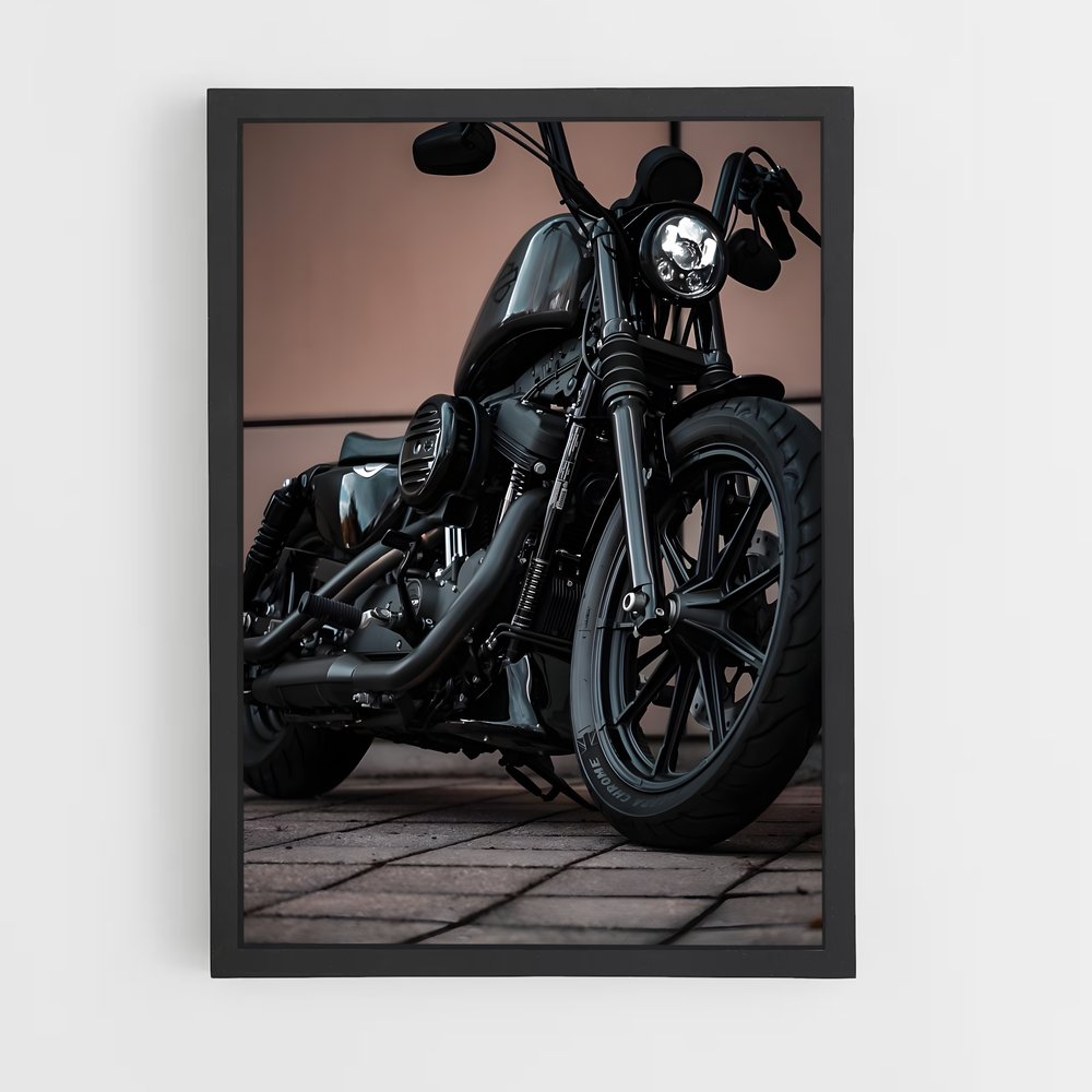 Poster Roadster Noir – affiche Harley-Davidson (vue 2)