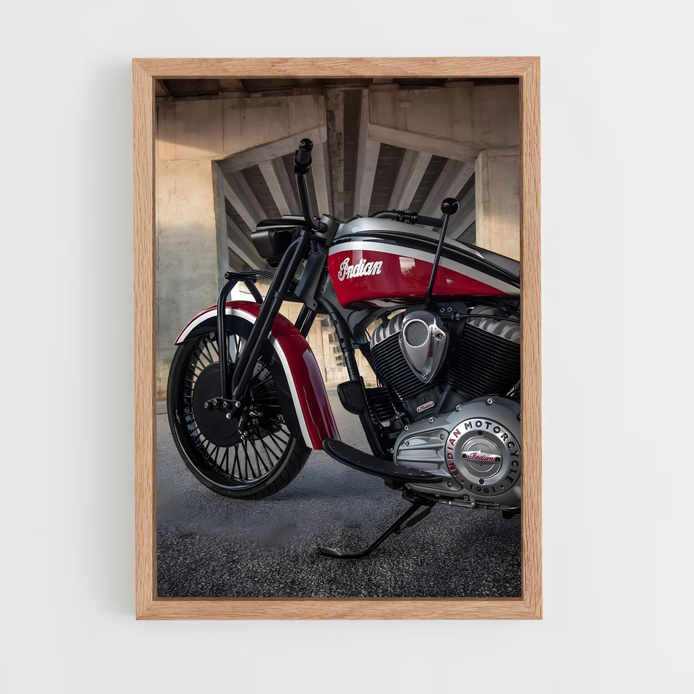 Poster splendide Springfield – affiche Indian Motorcycle (vue 4)