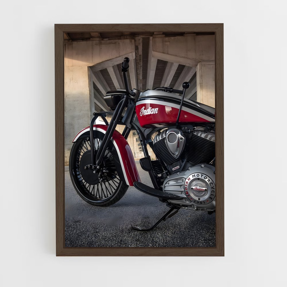Poster splendide Springfield – affiche Indian Motorcycle (vue 5)