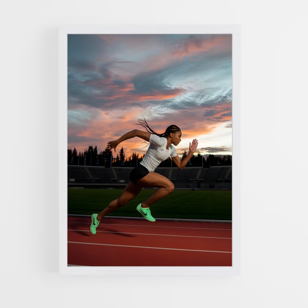 Poster Élan au Crépuscule – affiche Vespa (vue 3)