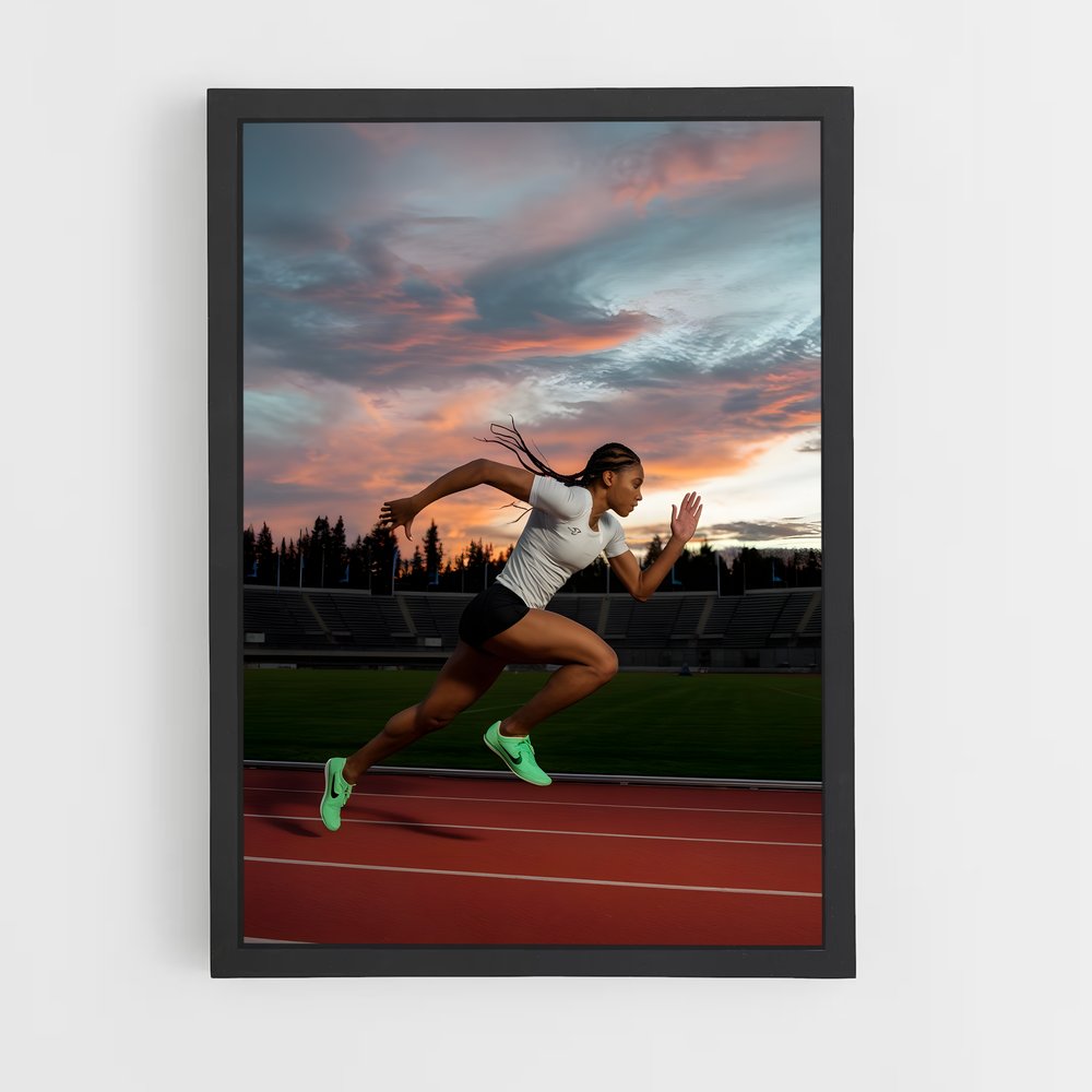 Poster Élan au Crépuscule – affiche Vespa (vue 2)