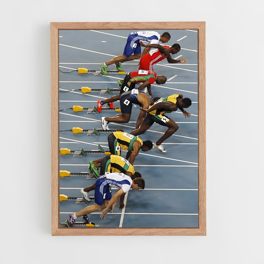 Poster Sprint Doha – affiche Vespa (vue 4)