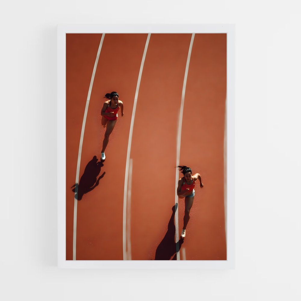 Poster Course Vers l'Excellence – affiche Vespa (vue 3)