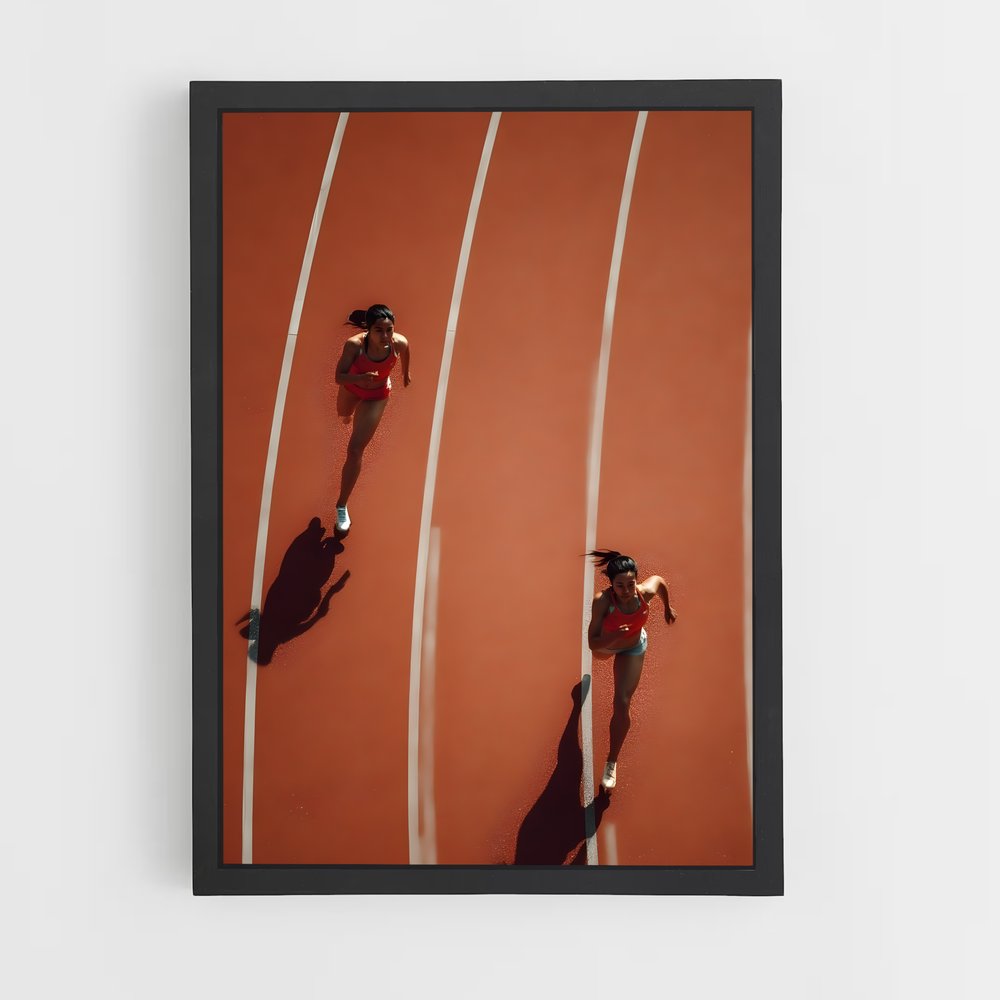 Poster Course Vers l'Excellence – affiche Vespa (vue 2)