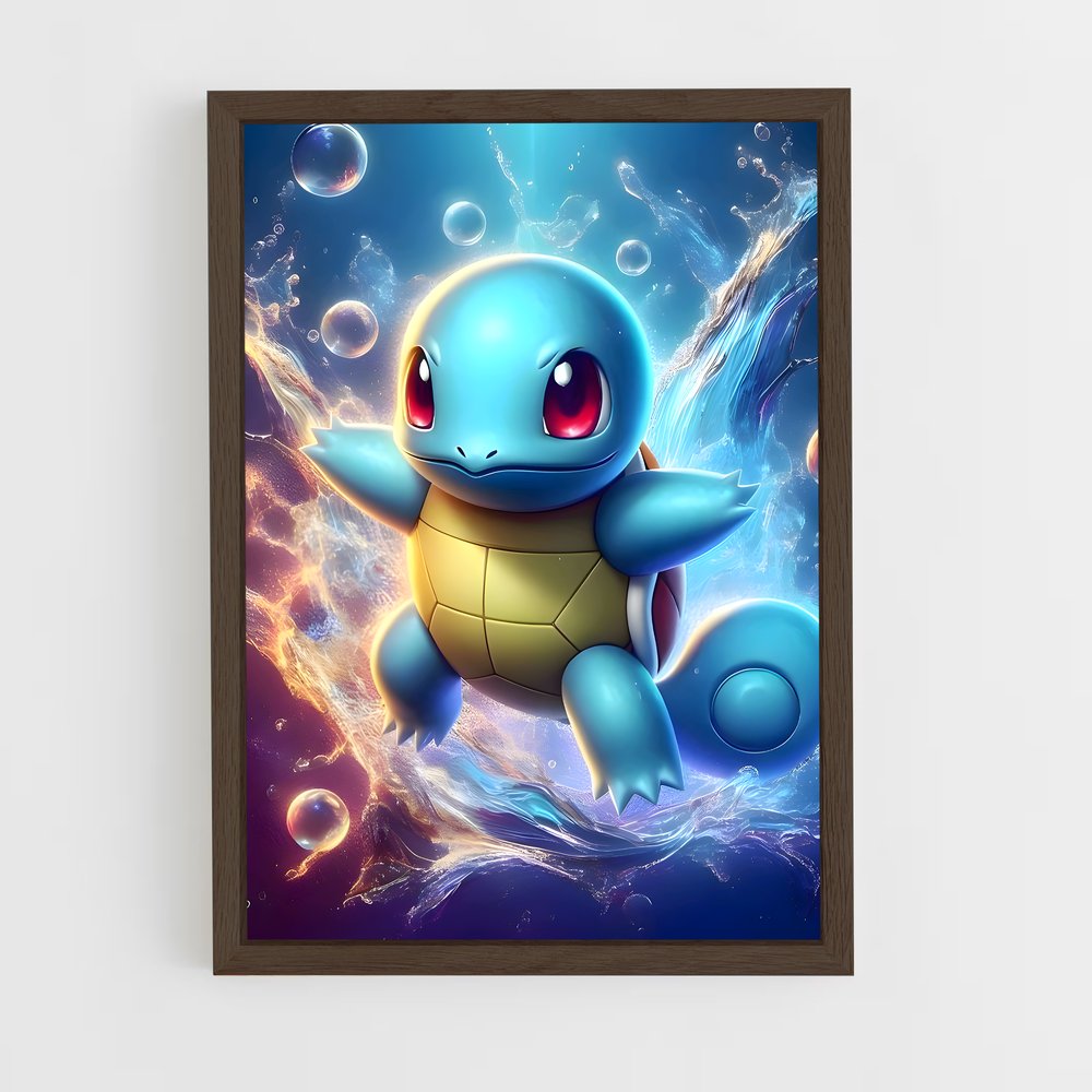 Poster Squirtle Adventure – affiche Pokemon (vue 5)