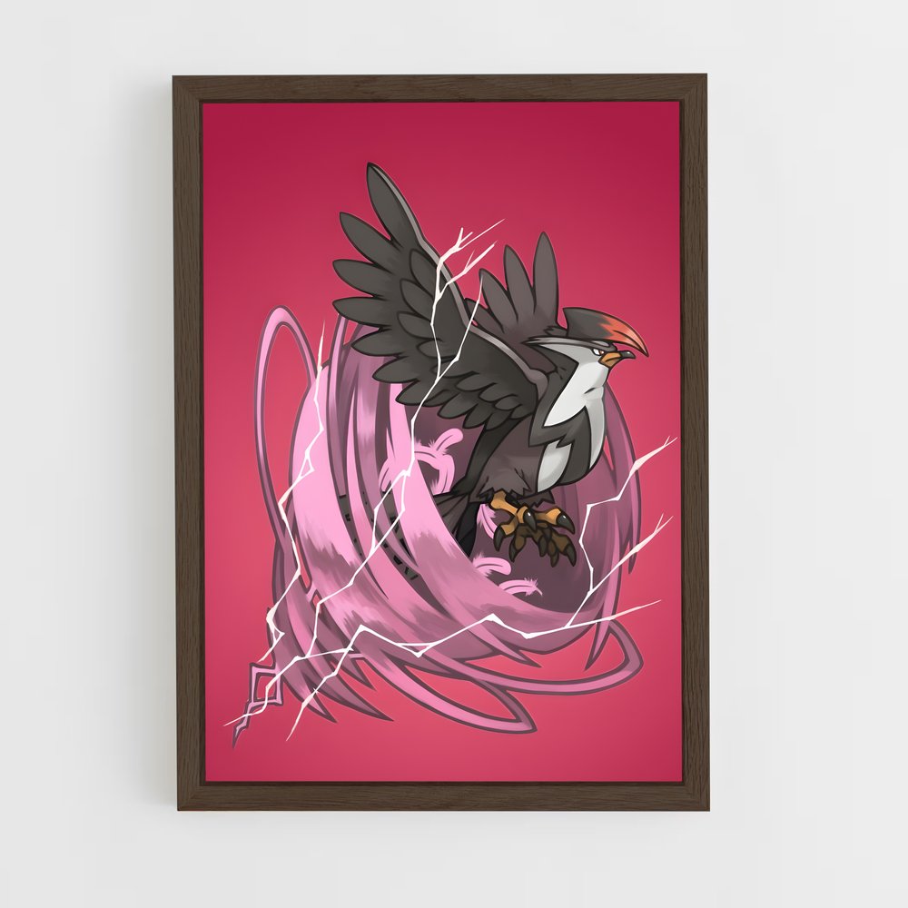 Poster Voltigeur des Cieux – affiche Pokemon (vue 5)