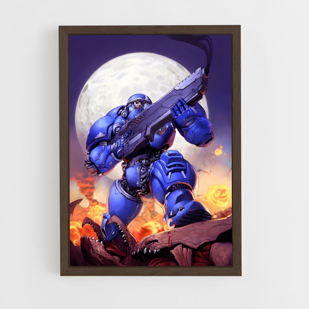 Poster Sentinel de Fer – affiche Starcraft (vue 5)