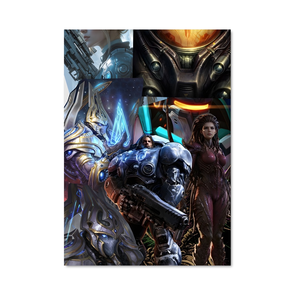Poster Heroes de l'Overwatch