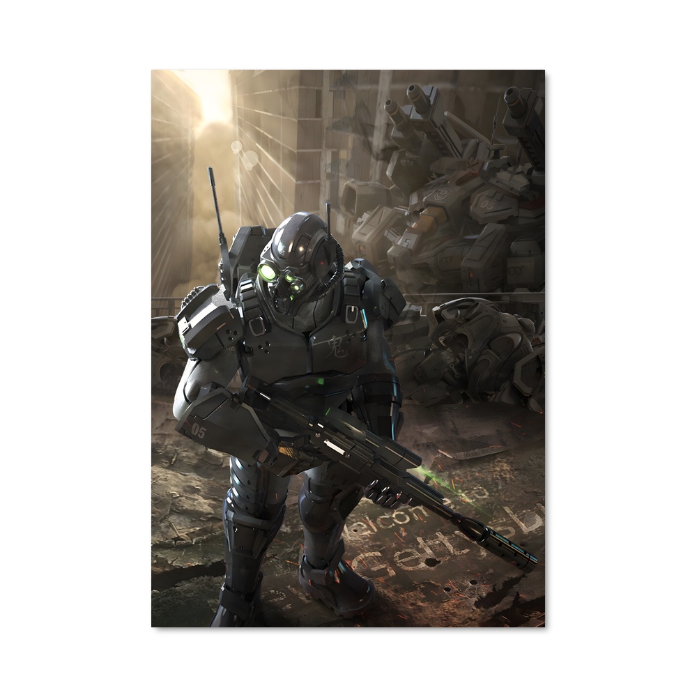 Poster Halo de la Galaxie