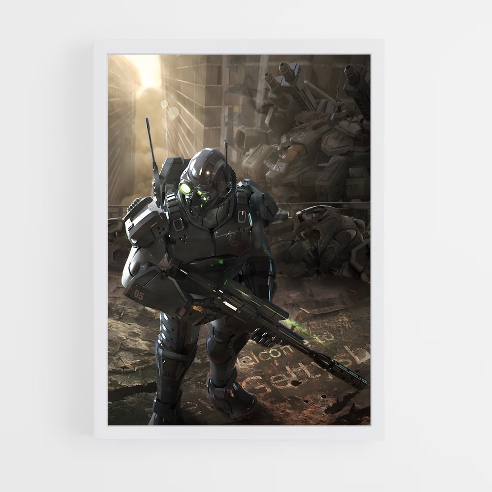 Poster Halo de la Galaxie – affiche Starcraft (vue 3)