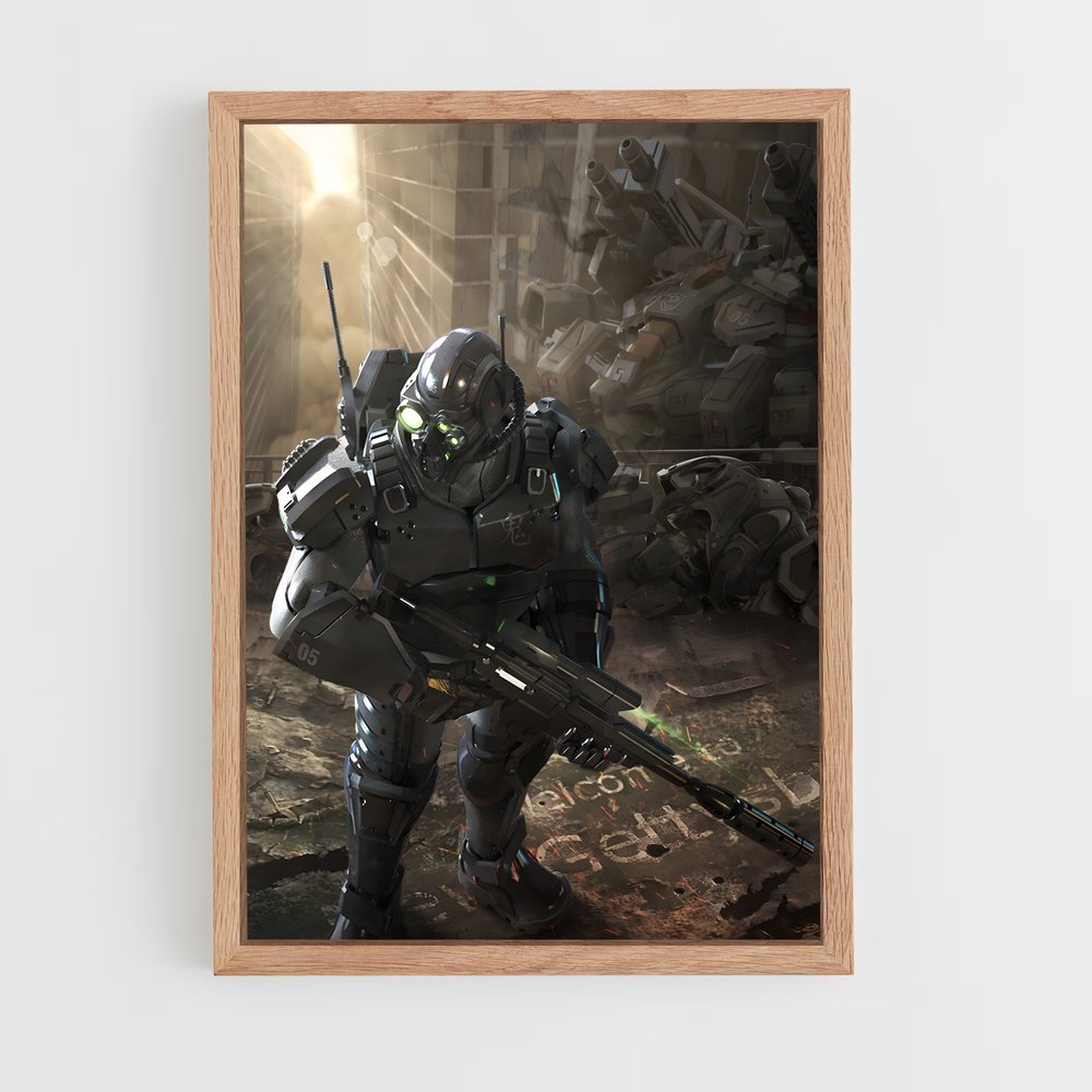 Poster Halo de la Galaxie – affiche Starcraft (vue 4)