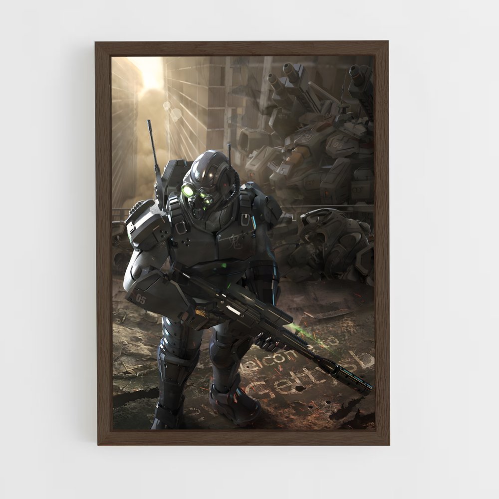 Poster Halo de la Galaxie – affiche Starcraft (vue 5)