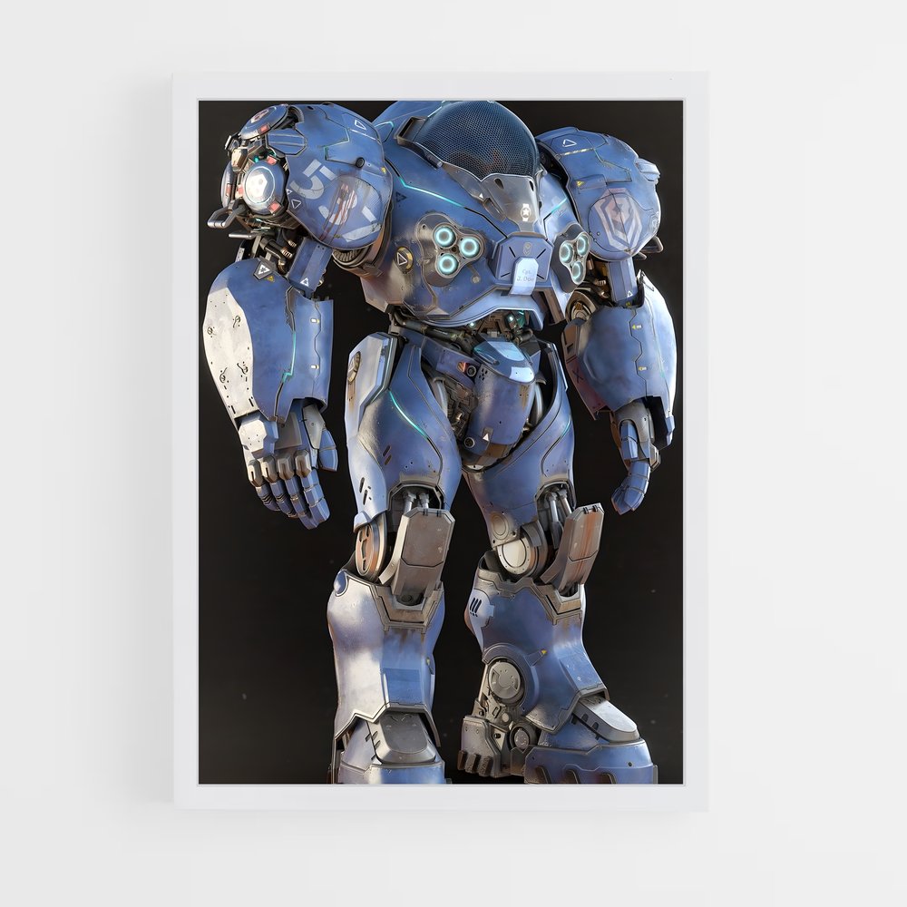 Poster Robo-Sentinelle – affiche Starcraft (vue 3)
