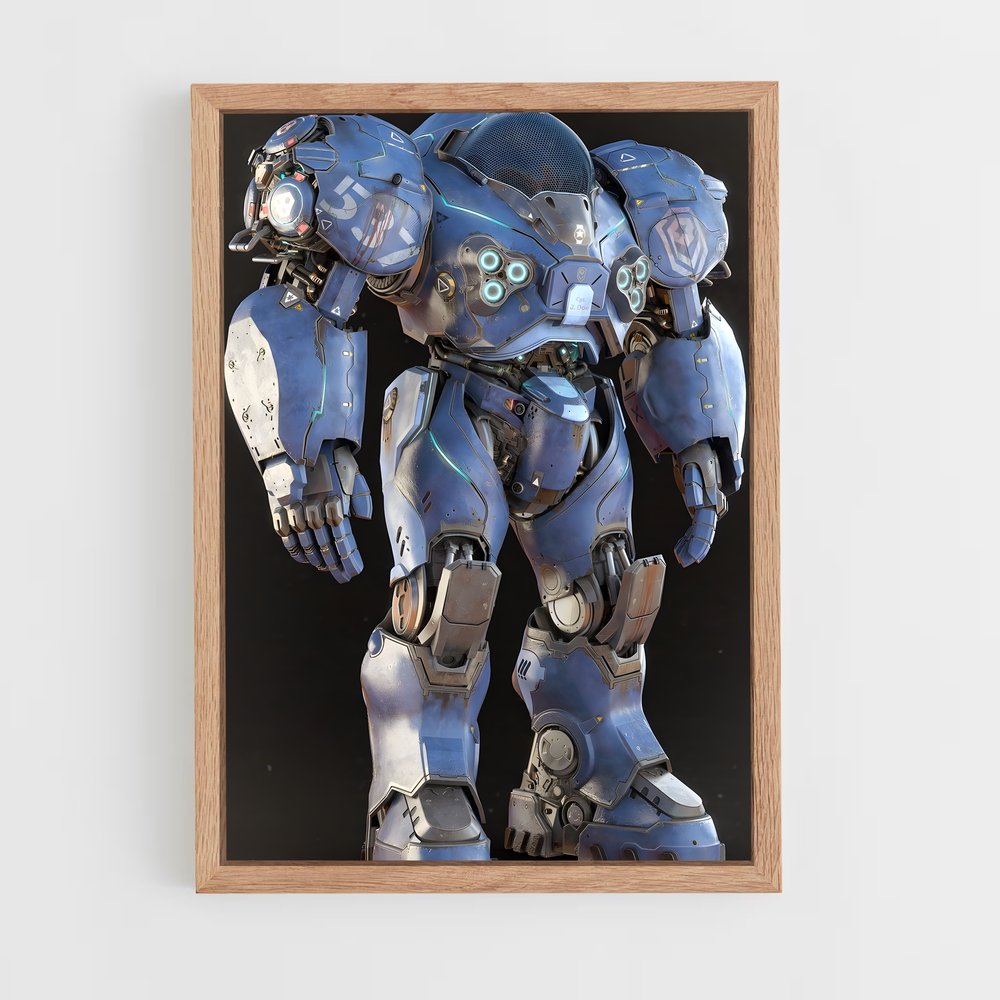 Poster Robo-Sentinelle – affiche Starcraft (vue 4)