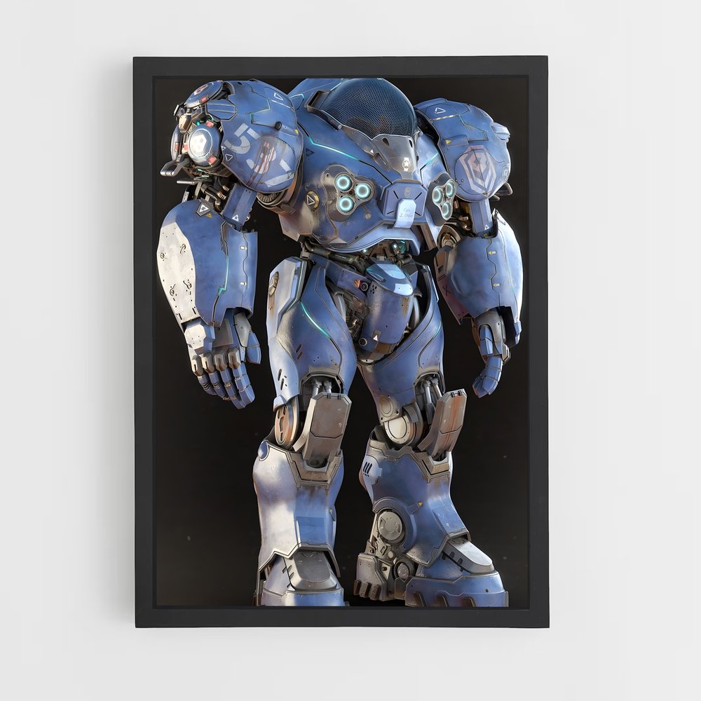 Poster Robo-Sentinelle – affiche Starcraft (vue 2)