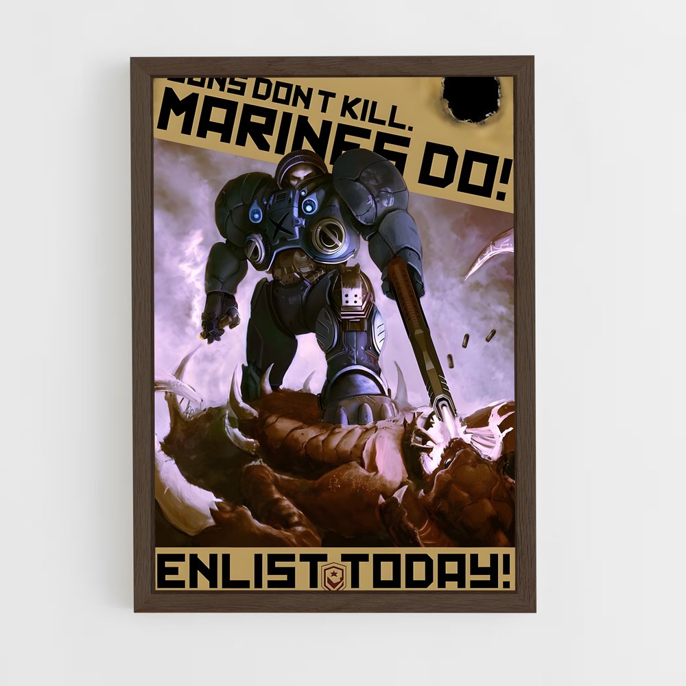 Poster L'Avènement de la Fin – affiche Starcraft (vue 5)