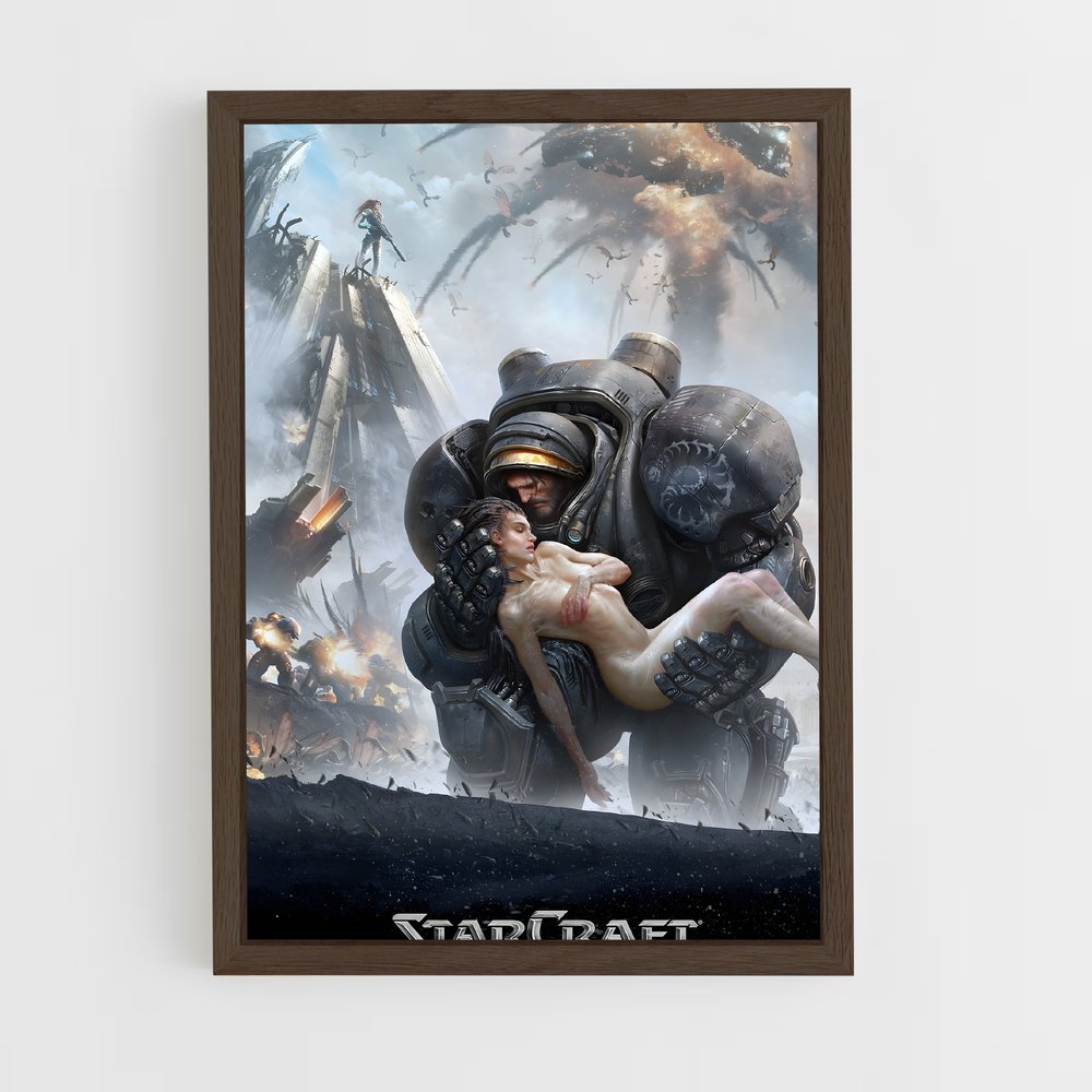 Poster La Fin des Étoiles – affiche Starcraft (vue 5)