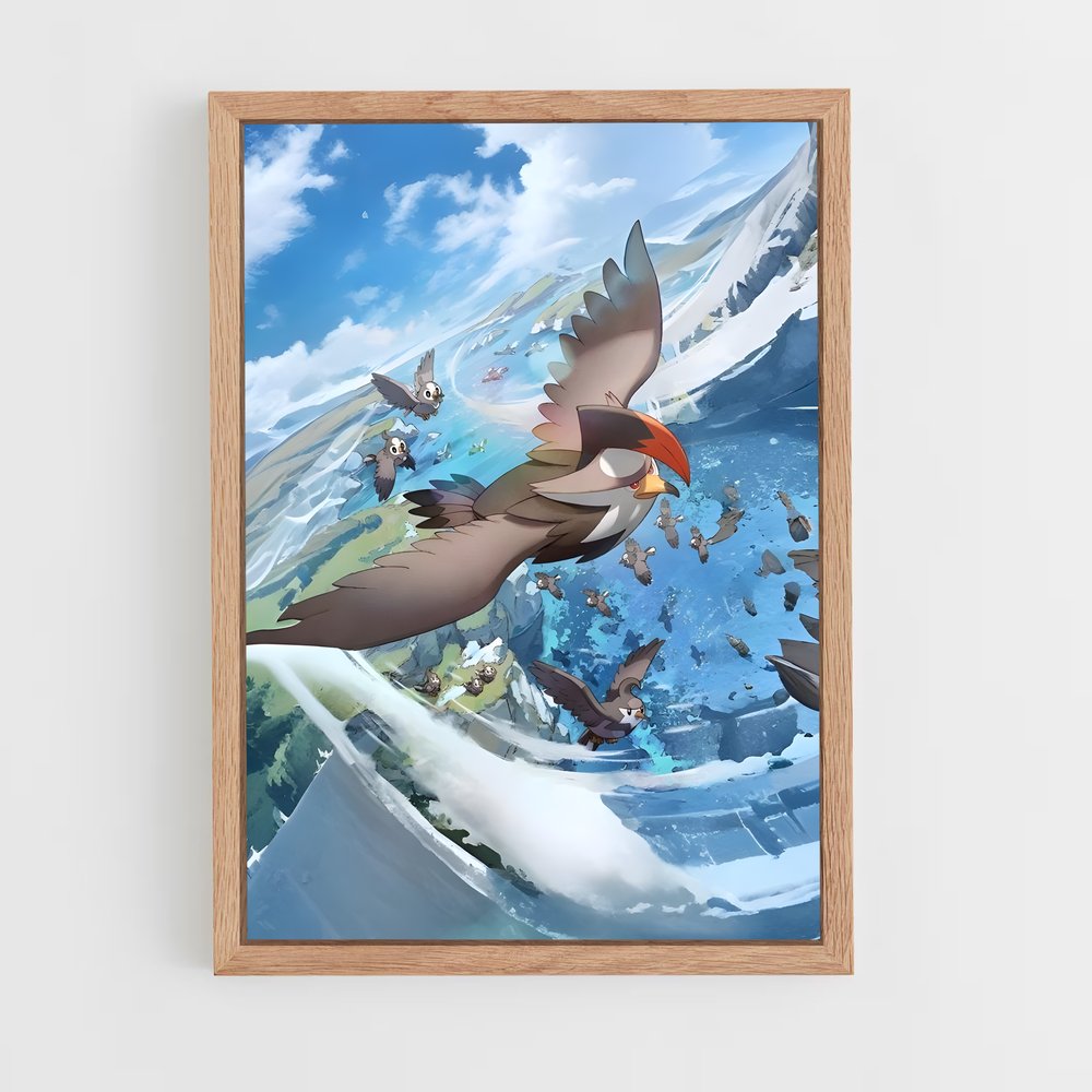 Poster Pokémon Dreamscape – affiche Pokemon (vue 4)