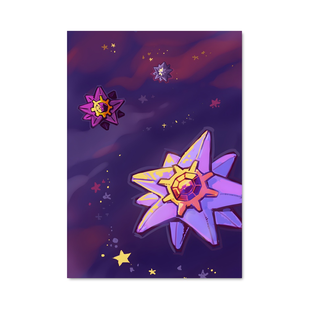 Poster Starmie Votre – affiche Pokemon
