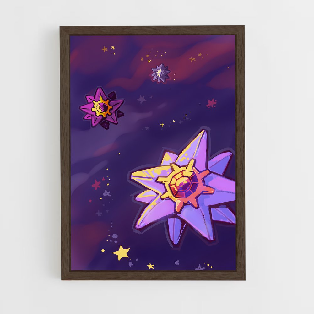 Poster Starmie Votre – affiche Pokemon (vue 5)