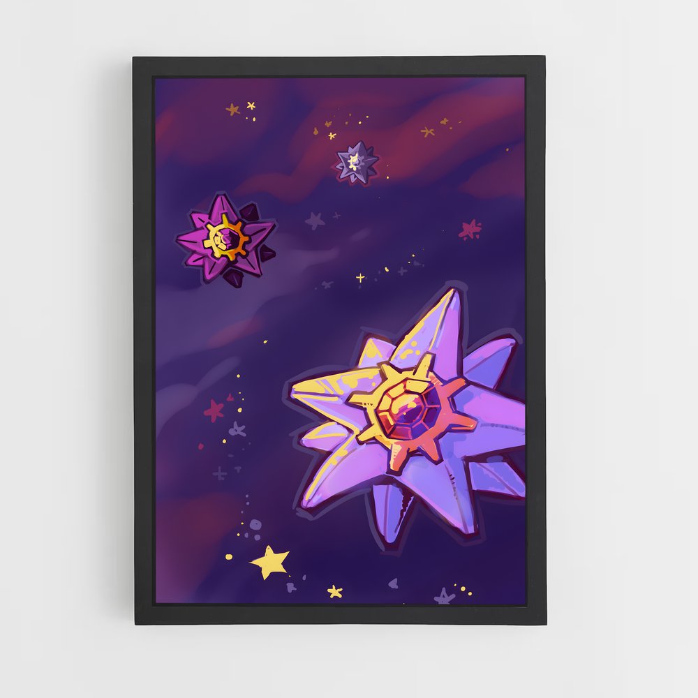 Poster Starmie Votre – affiche Pokemon (vue 2)
