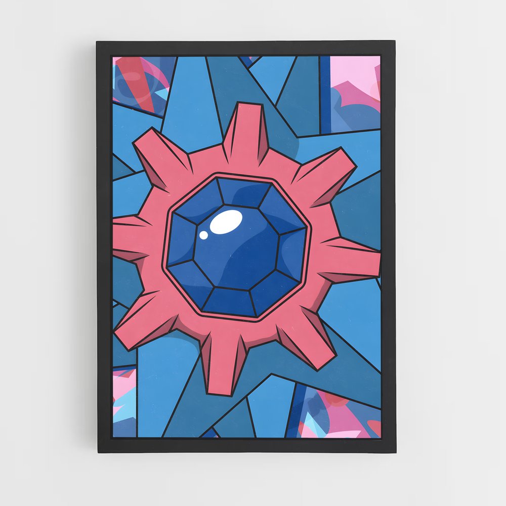 Poster Étoile Lumineuse – affiche Pokemon (vue 2)