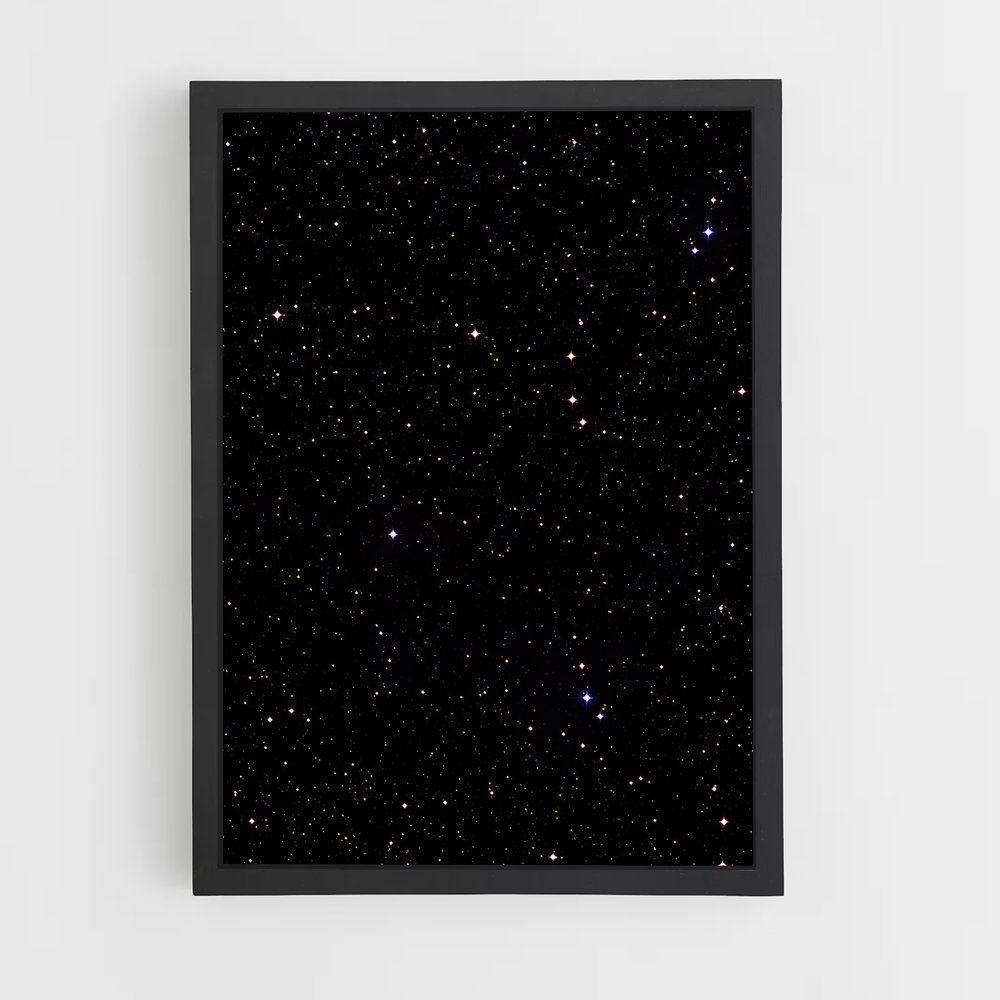 Poster Étoiles Brillantes (vue 2)