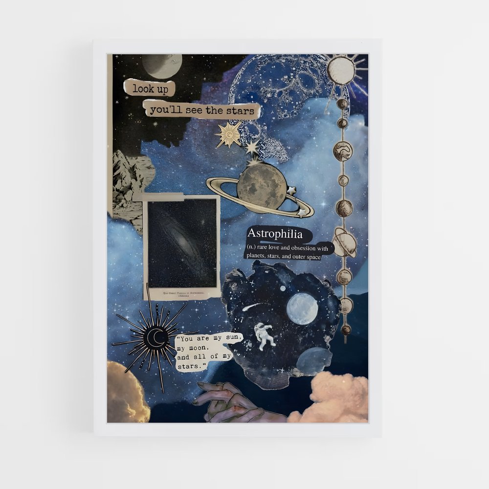 Poster L'Aube des Héros – affiche Étoiles (vue 3)
