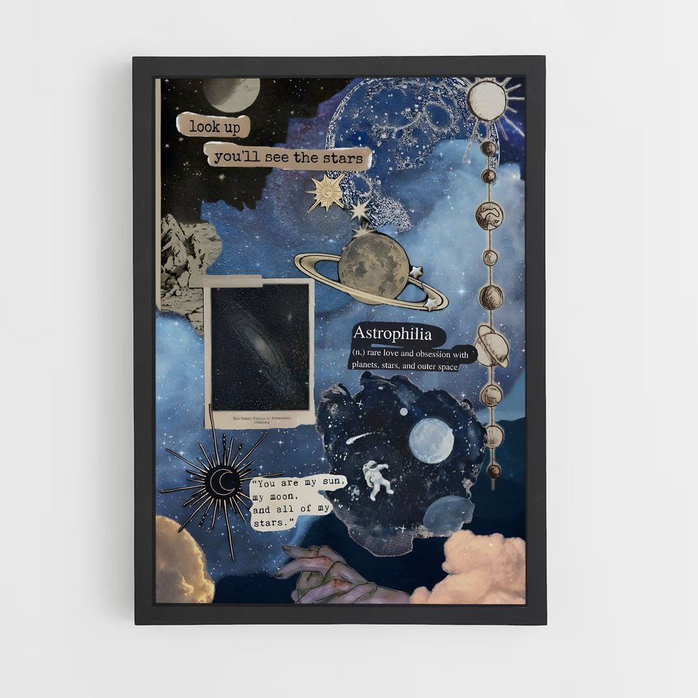 Poster L'Aube des Héros – affiche Étoiles (vue 2)